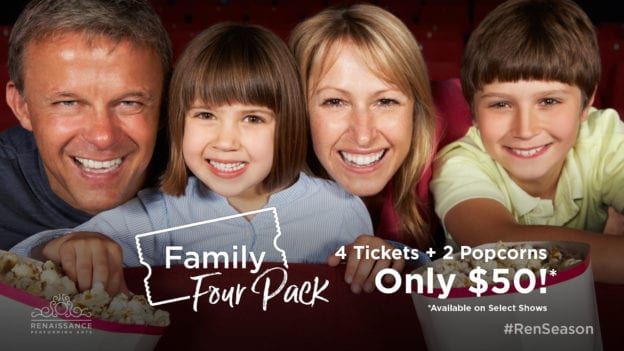 Family Four Pack, Tickets